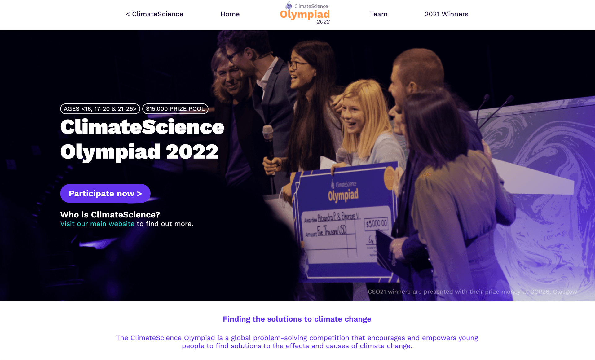 Climate Science Olympics